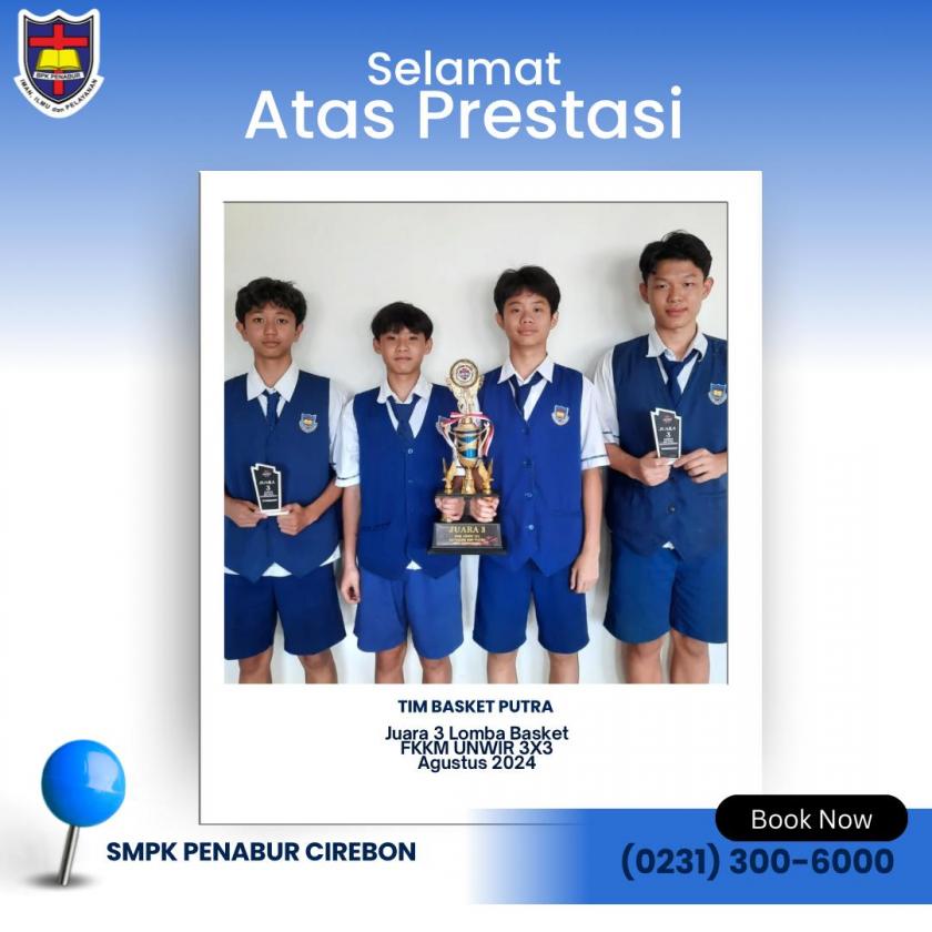 Juara 3 dalam FKKM UNWIR 3X3