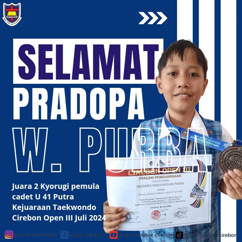 Juara  2 Kyorugi Pemula 